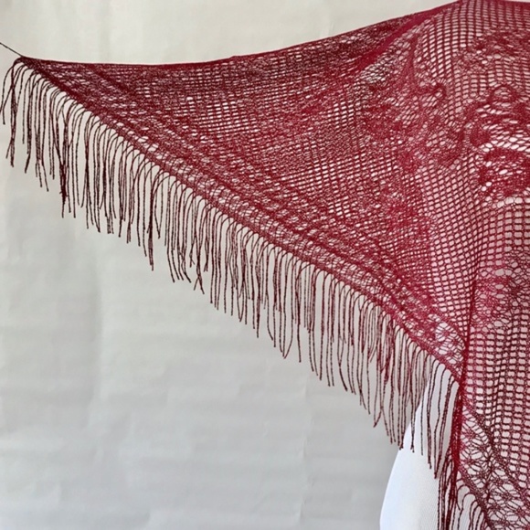 JS Signature Burgundy Taffeta Sheath Gown Dress - Picture 11 of 14